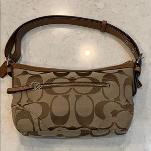 Coach logo purse